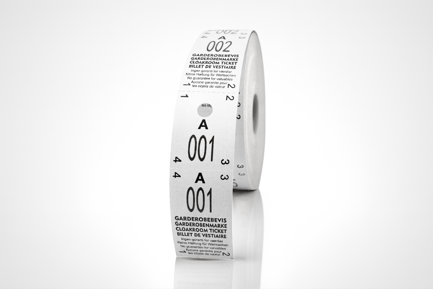 Garderobennummern 2-teilig