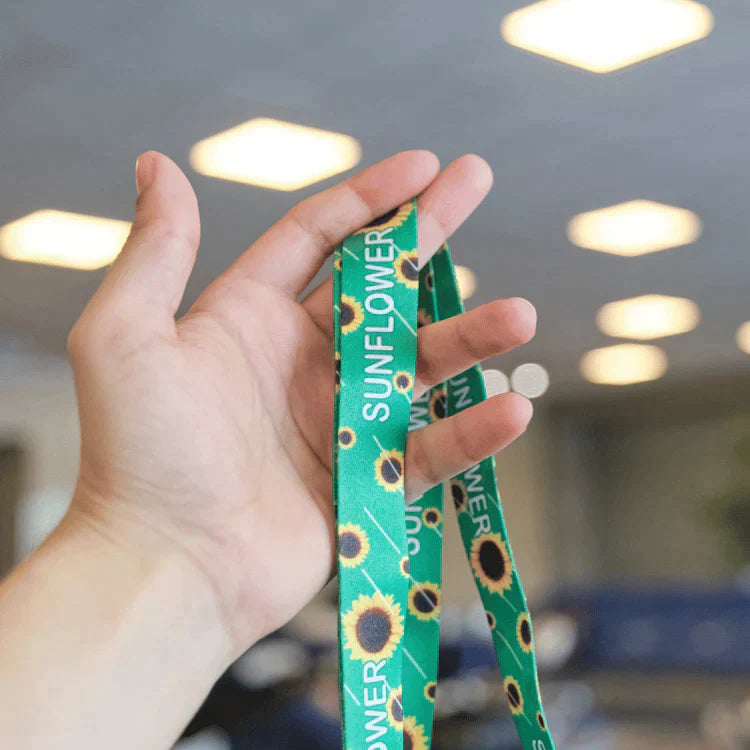 sunflower lanyards