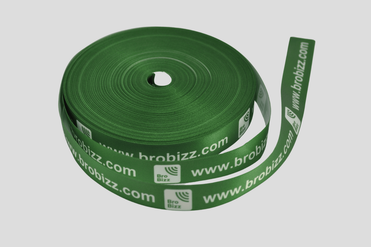 Stoffgeschenkband mit Farbdruck von JM Band®
