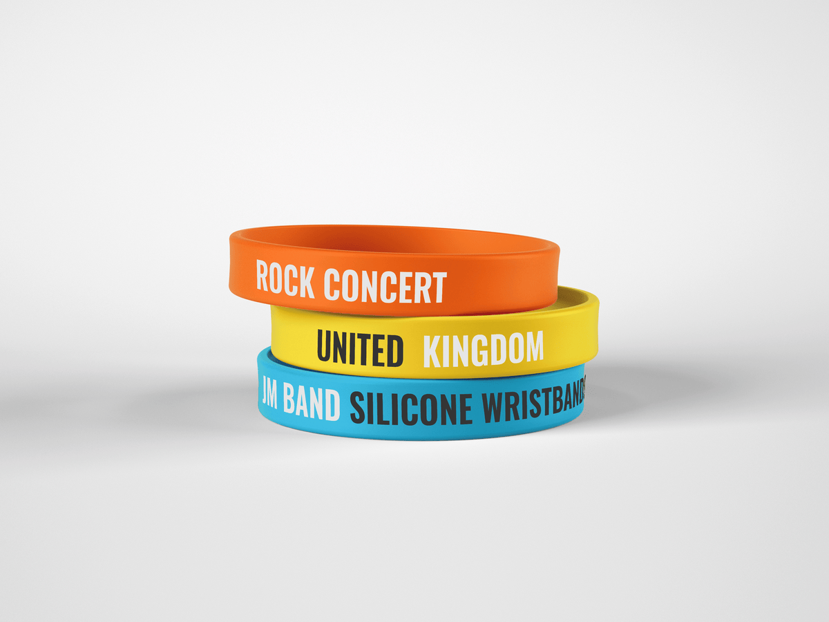 Bedrucktes Silikonarmband Silikonarmbänder JM Band®