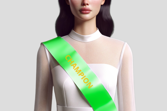 Sashes with Print - Inquiry Ribbon JM Band®