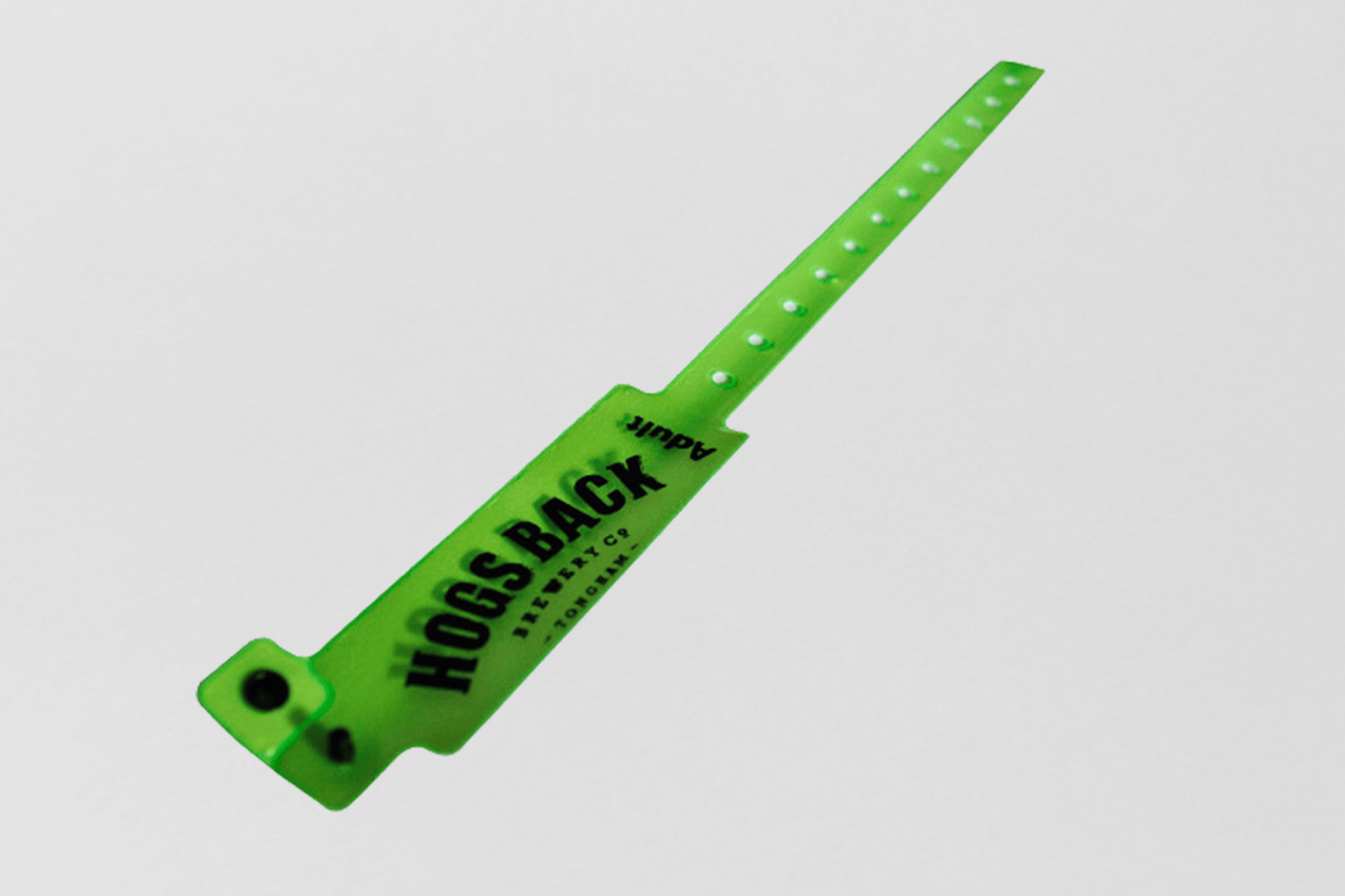 Vinyl Wristbands "W-Shape" with Print Vinyl Wristbands JM Band®