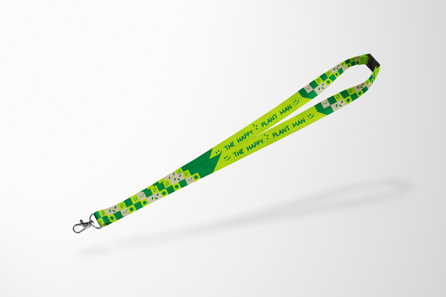 A photo of rPET Lanyards with Print from JM Band®. Purchase Lanyards with Quick-Release here.