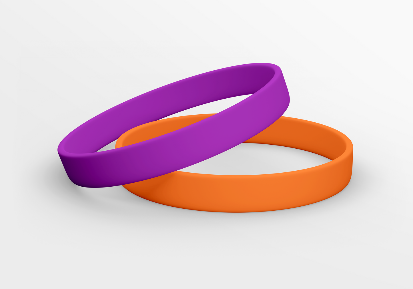 Einfache Silikonarmbänder Silikonarmbänder JM Band®