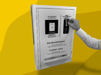 Münzen einzahlen automat