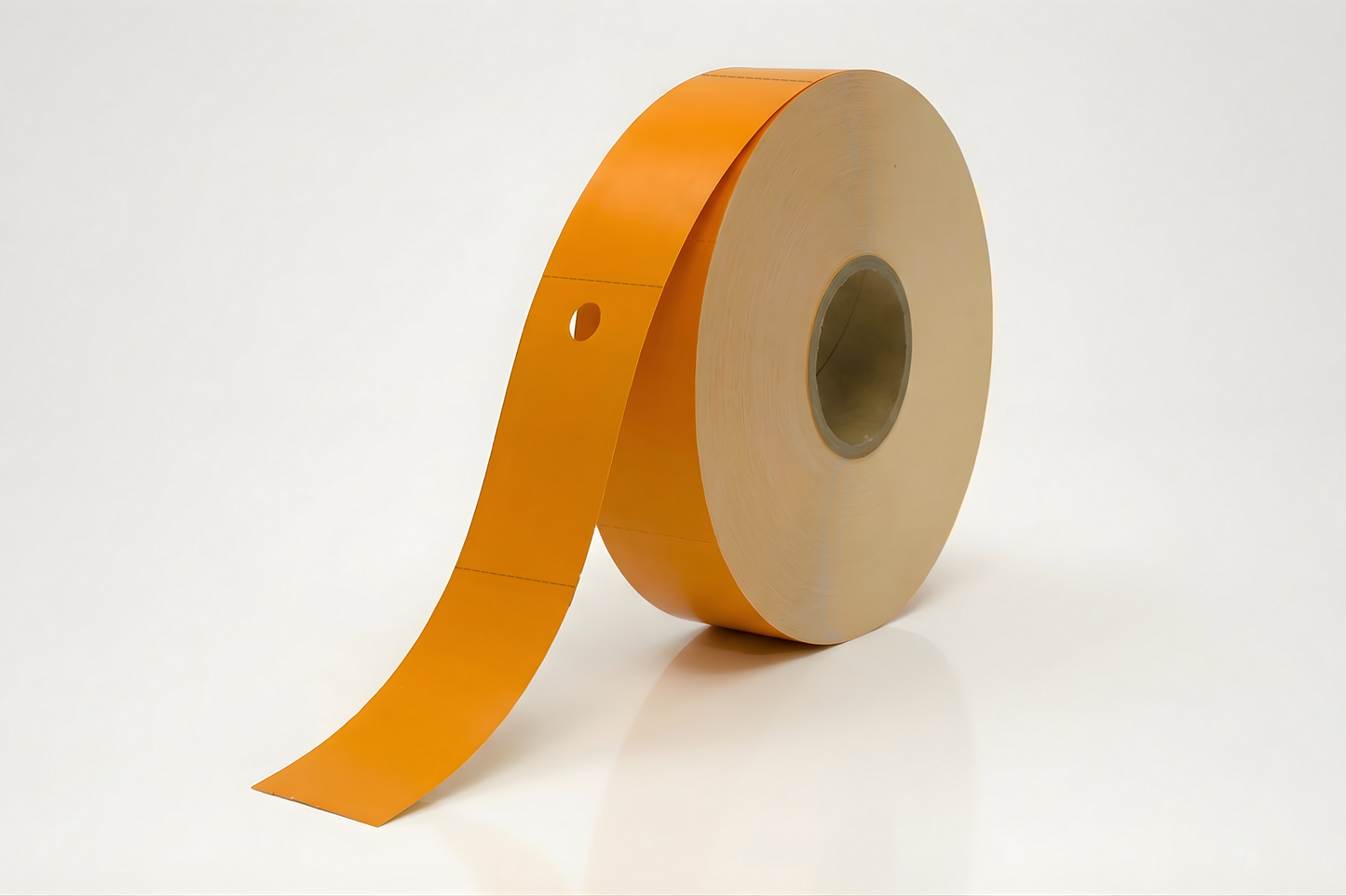 2-teilige Thermo-Garderobennummern auf Rolle