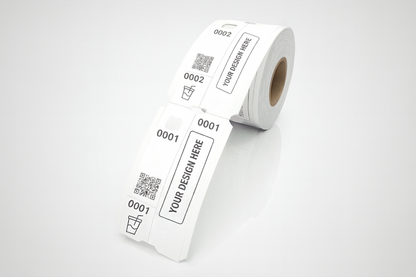 3-teilige Garderobenmarken mit Druck - Fragen anfordern