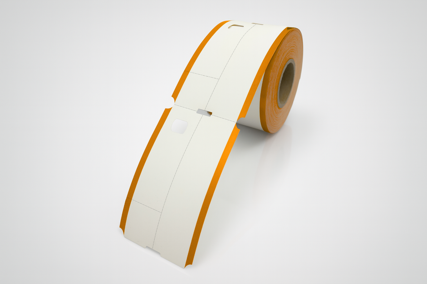 3-teilige Thermo-Garderobentickets auf Rolle