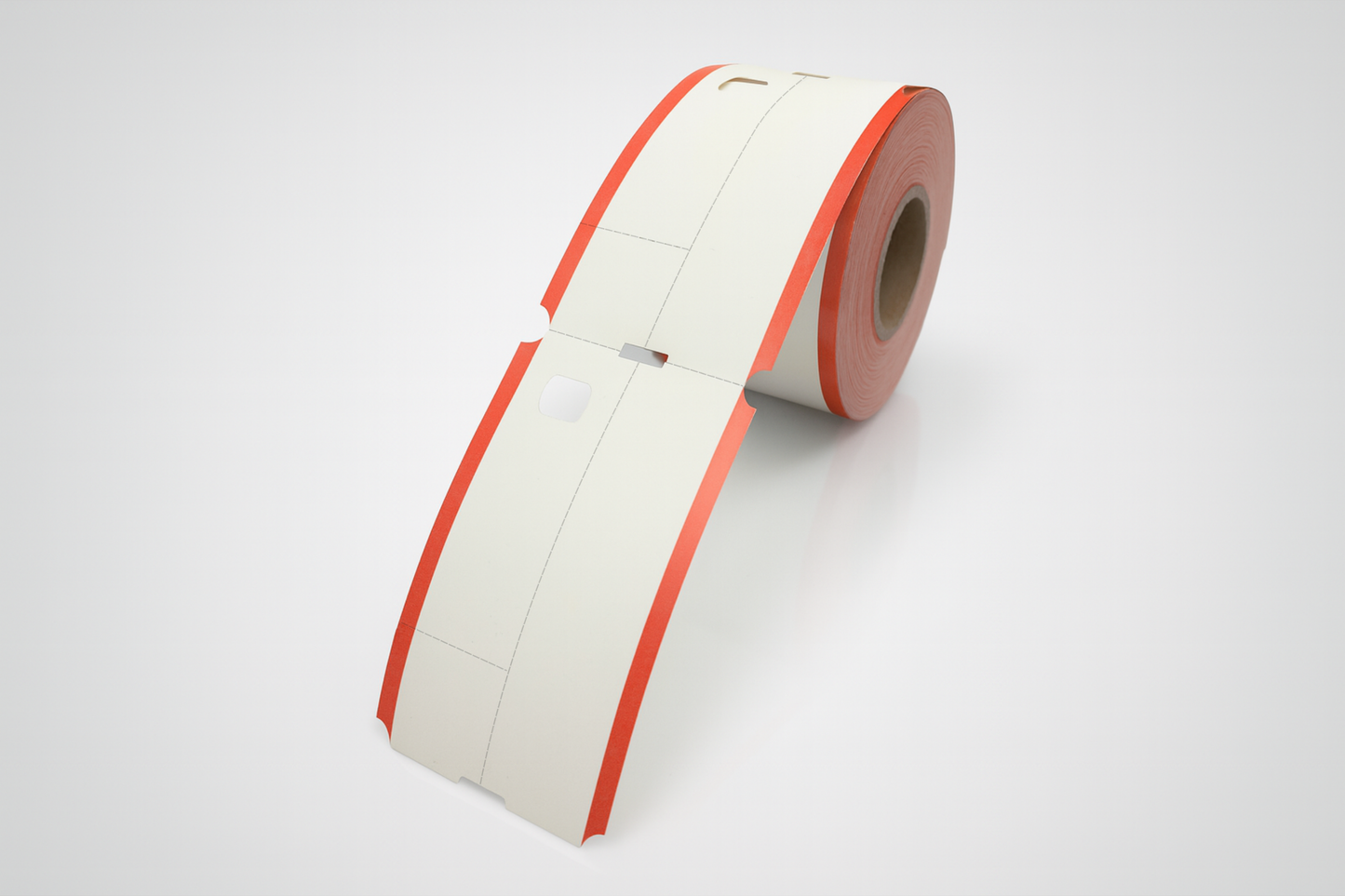 3-teilige Thermo-Garderobentickets auf Rolle