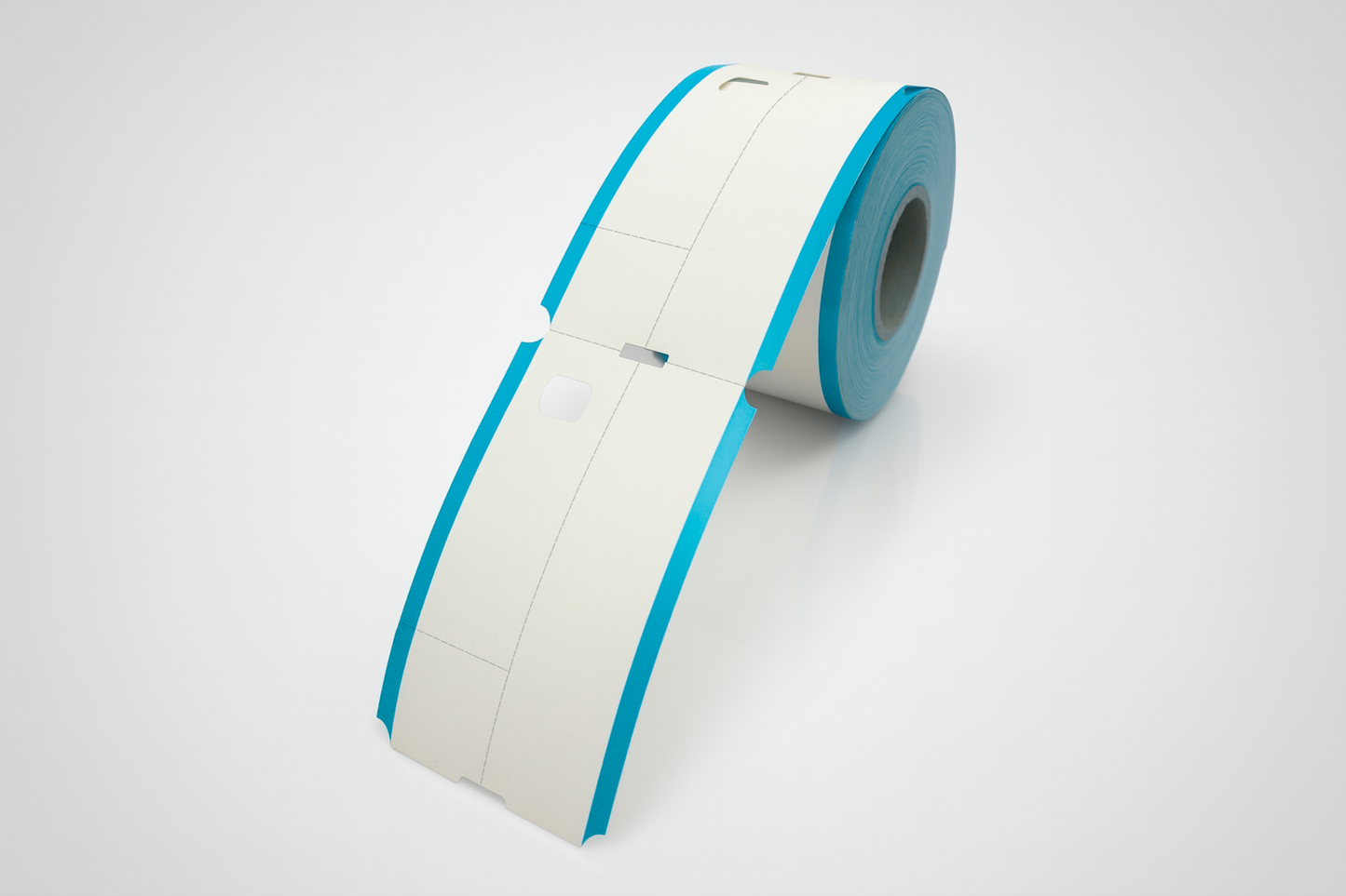 3-teilige Thermo-Garderobentickets auf Rolle