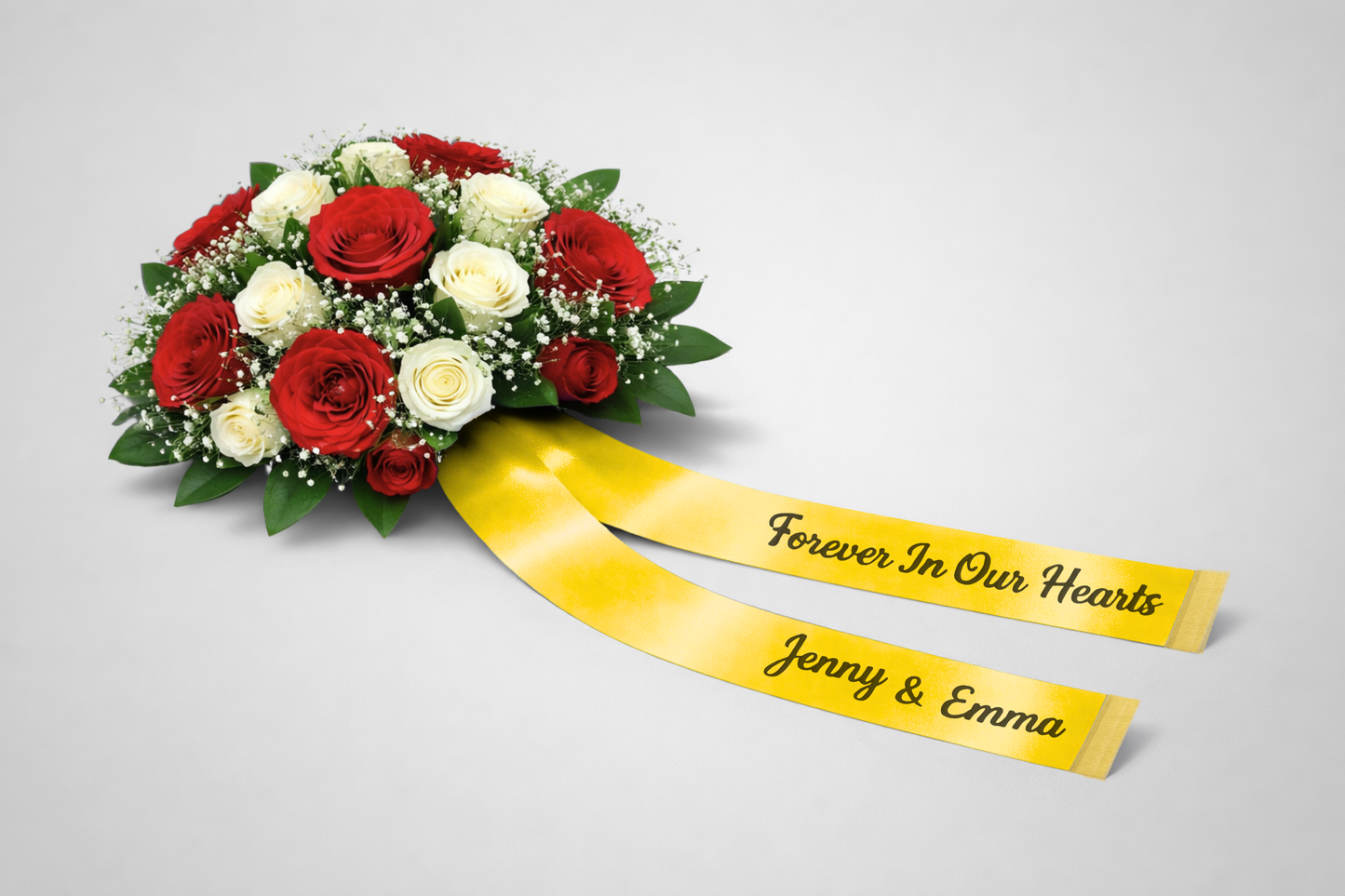 Bouquet-Band mit Druck