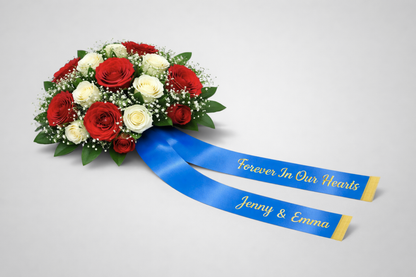 Bouquet-Band mit Druck