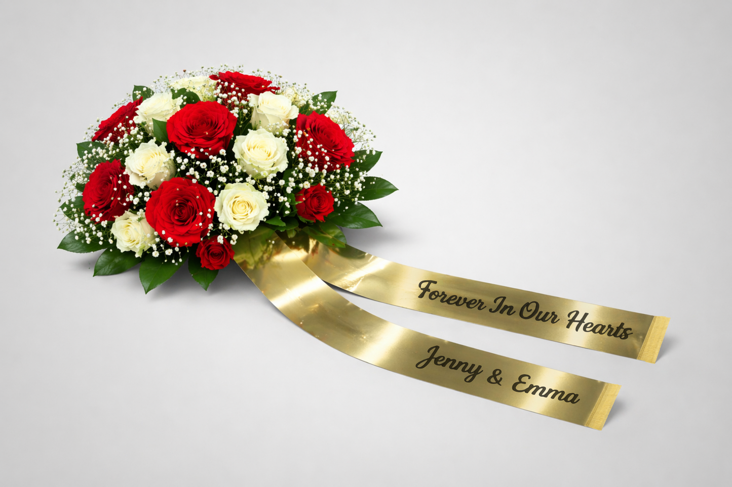 Bouquet-Band mit Druck