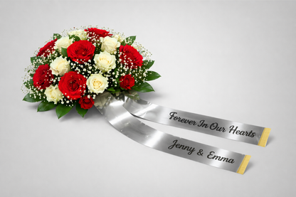Bouquet-Band mit Druck