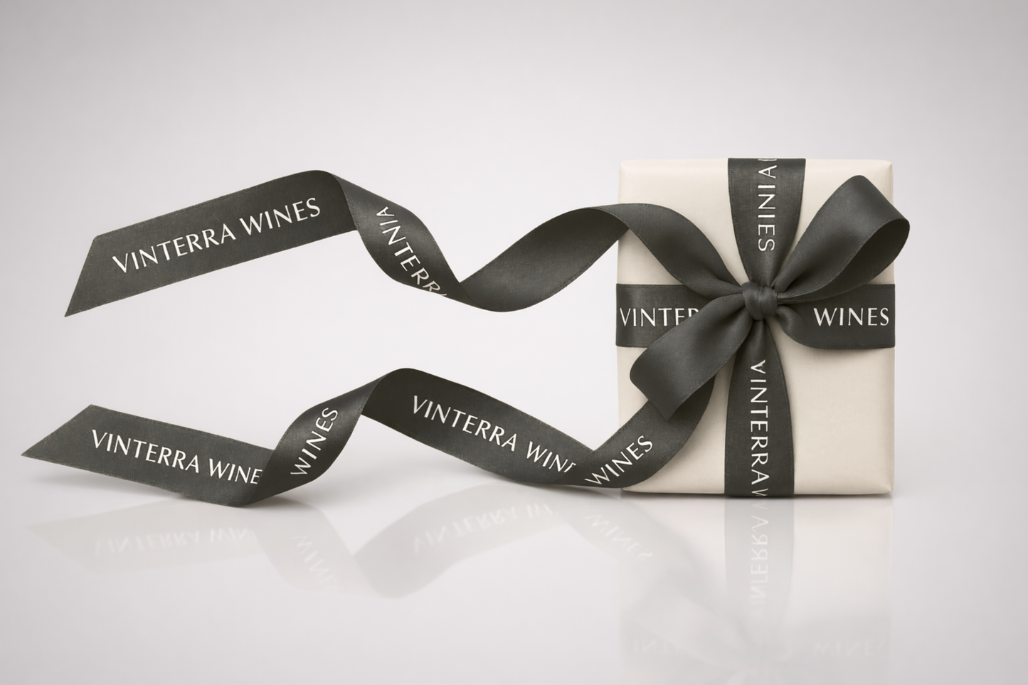 Eco-Satin-Geschenkband mit Druck