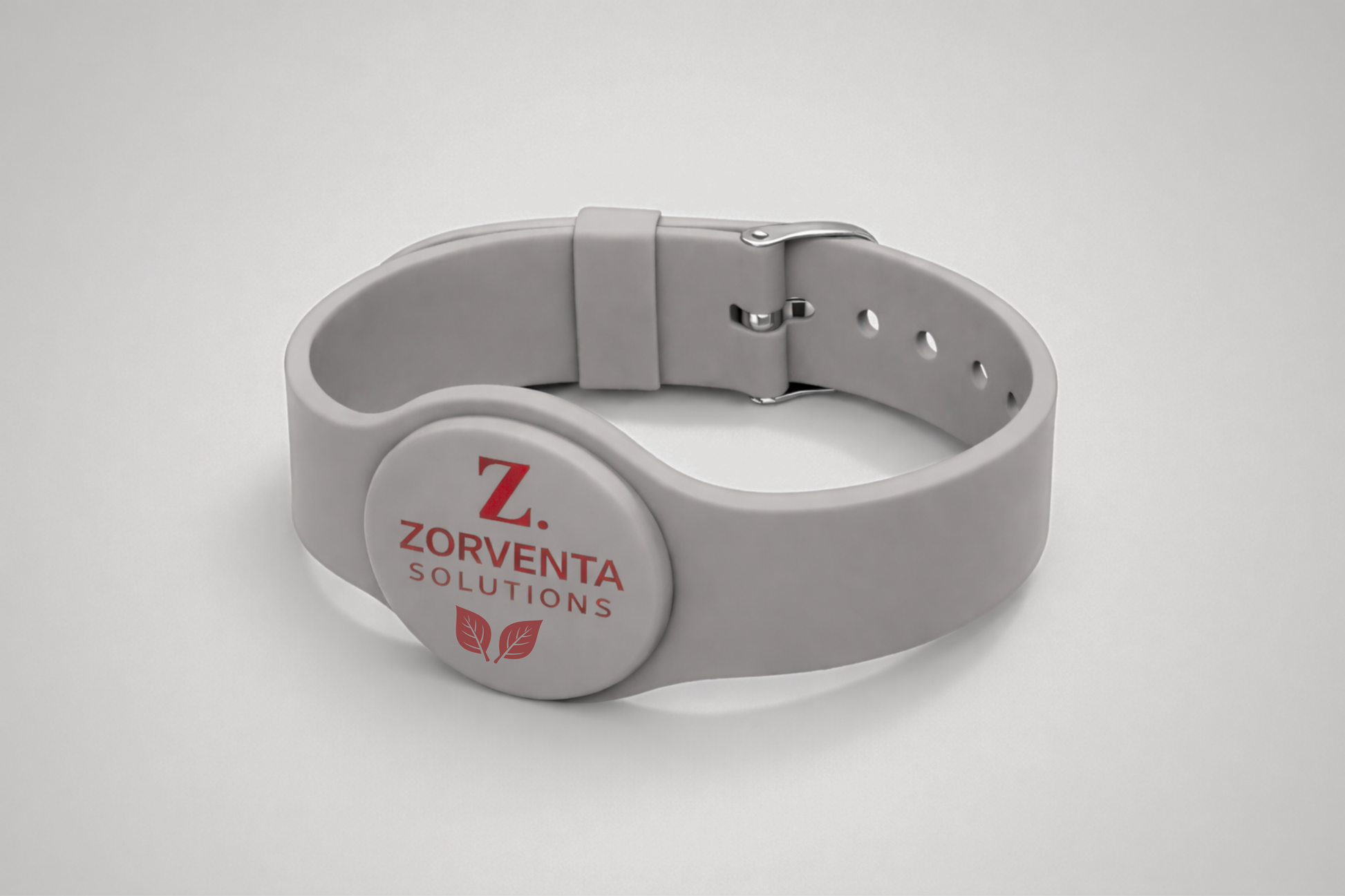 NFC-Silikonarmband mit Aufdruck von JM Band®.