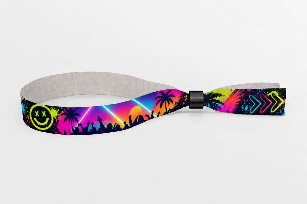 Festivalarmbänder mit Druck