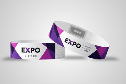 RFID-Papierarmbänder – Farbdruck und Mifare UL EV1