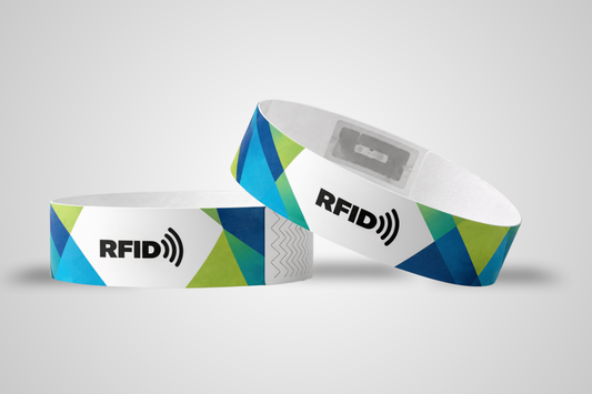 RFID-Papierarmbänder – auf Anfrage