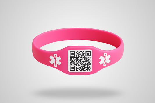 Silikon-Armbänder mit QR-Code