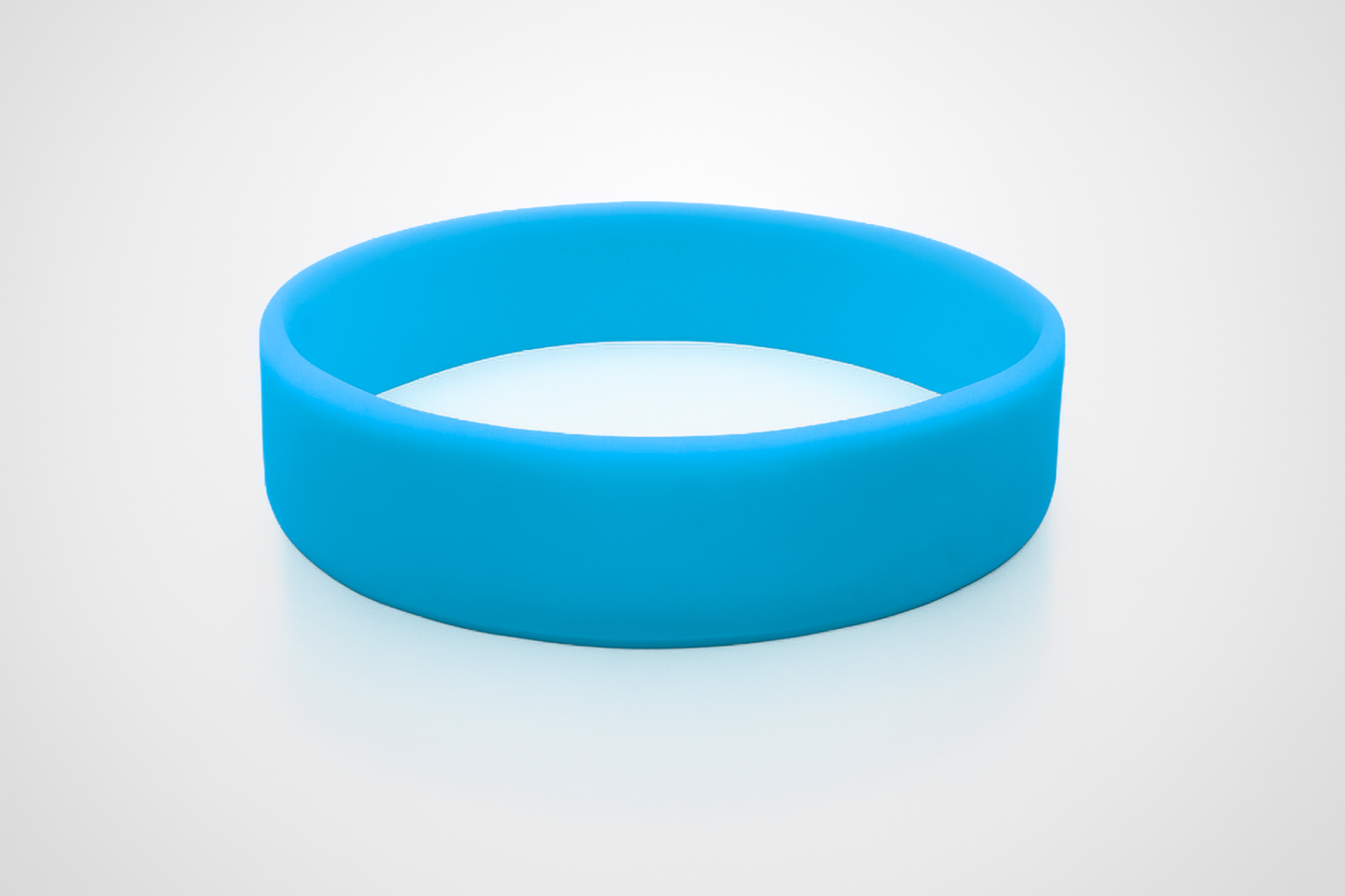 Silicone wristbands without print for children
