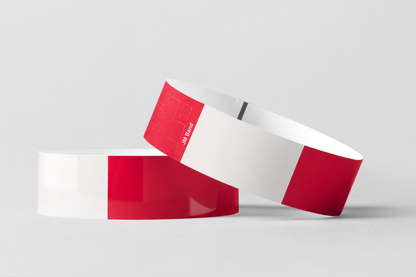 Thermische Armbänder in Rolle