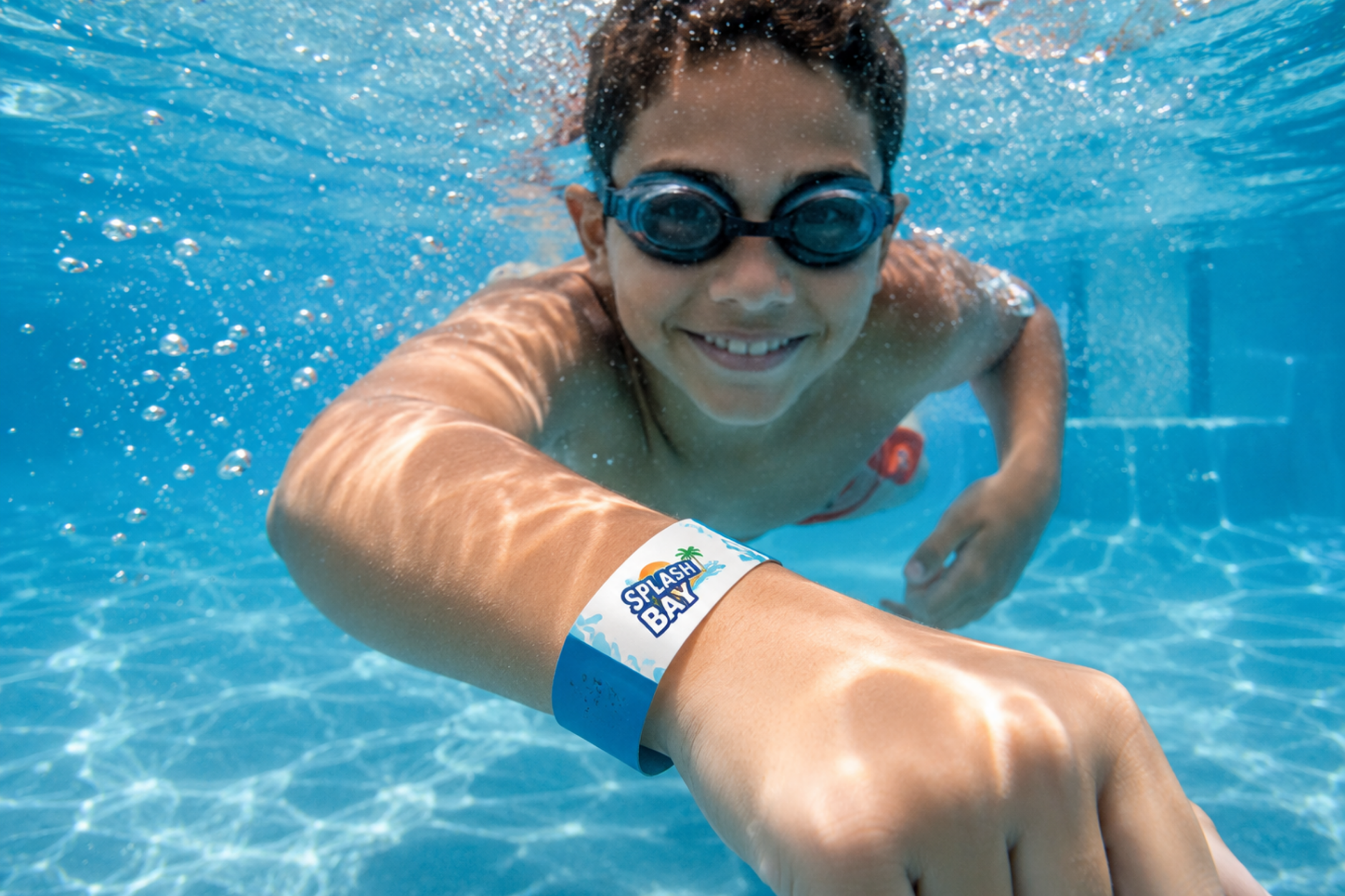 Armbänder und Armbänder für Wasserparks