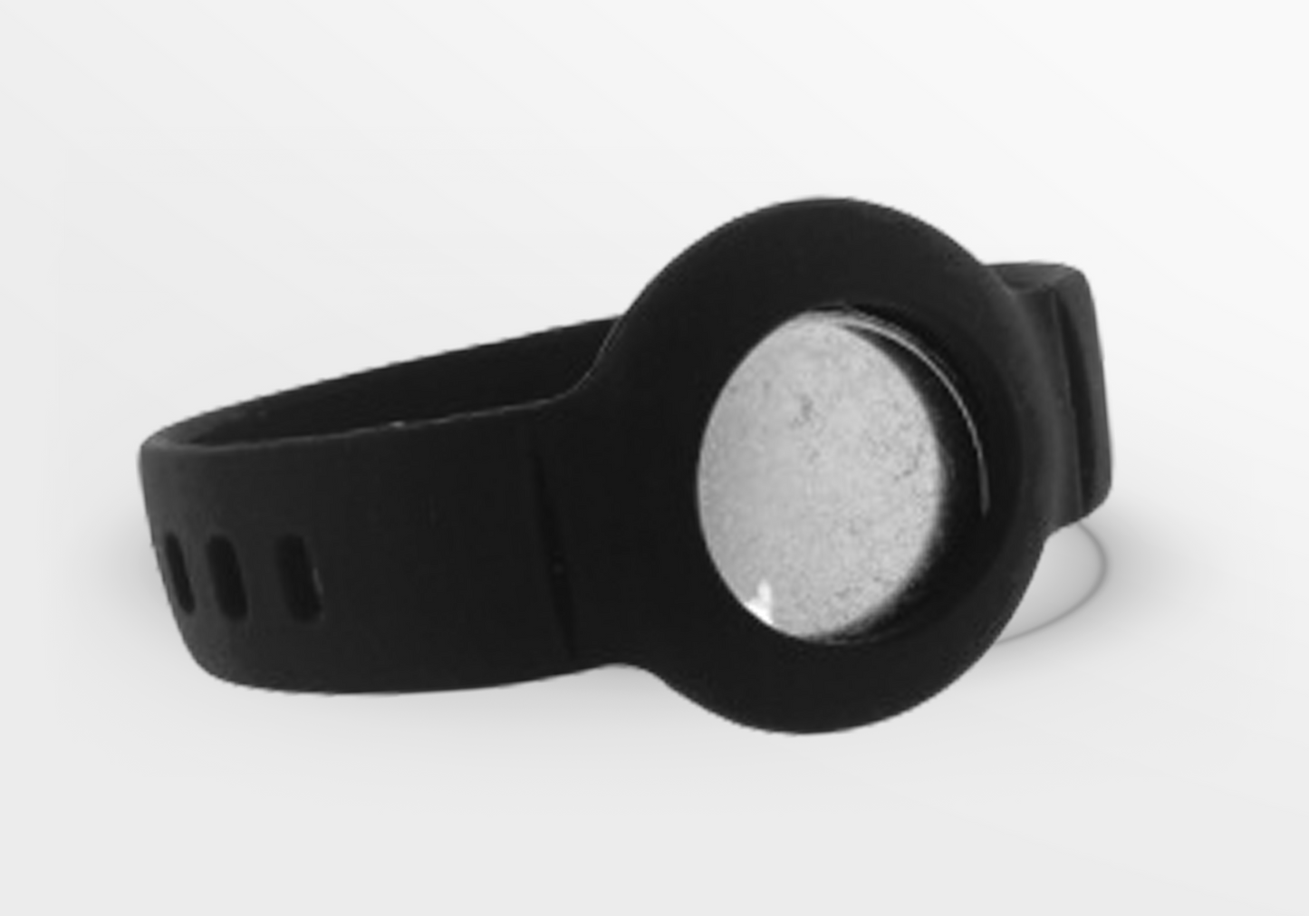 Silicone Wristbands for Airtag Silicone wristbands JM Band EU Black  